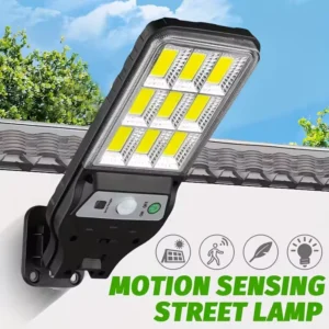 solar-powered garden lights